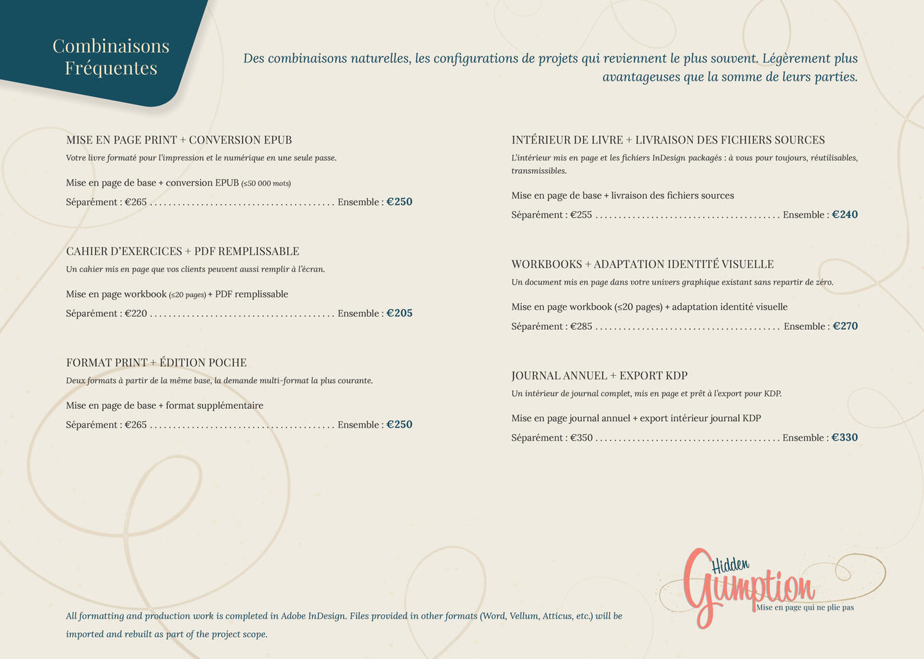 Combinaisons fréquentes : intérieur imprimé et EPUB, workbook et PDF remplissable, format imprimé et format de poche. Tarif groupé, moins cher qu'à la carte. Combinaisons fréquentes : intérieur imprimé et EPUB, workbook et PDF remplissable, format imprimé et format de poche. Tarif groupé, moins cher qu'à la carte.